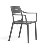 Regenerated Fiberglass Outdoor Dining Armchair | Nardi Cassia