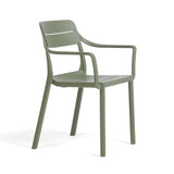 Regenerated Fiberglass Outdoor Dining Armchair | Nardi Cassia