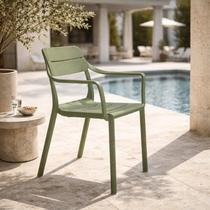  Regenerated Fiberglass Outdoor Armchair | Oroa.com