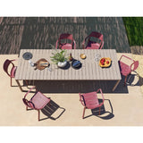 Fiberglass Outdoor Monobloc Dining Armchair | Nardi Cassia