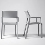 Open-back Outdoor Dining Armchair | Nardi Trill