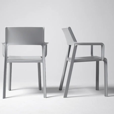 Open-back Outdoor Dining Armchair | Nardi Trill
