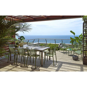  Slatted Outdoor Monobloc Armchair | Oroa.com