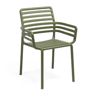   Slatted Outdoor Monobloc Armchair | Oroa.com