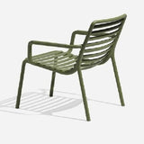 Slatted Stackable Outdoor Lounge Chair | Nardi Doga