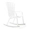 Square Perforated Reclining Outdoor Armchair – Folio – outdoor alternate view 21