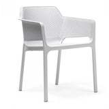 Square Perforated Outdoor Dining Armchair | Nardi Net