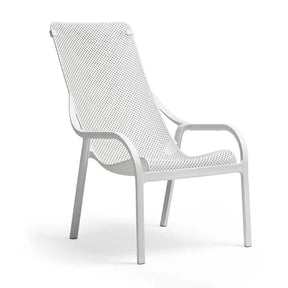 Perforated Outdoor Lounge Chair – Net Lounge – outdoor front view