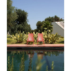   Perforated Outdoor Lounge Chair | Oroa.com