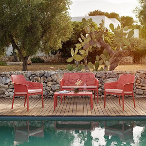   Outdoor Perforated 2-Seater Bench | Oroa.com