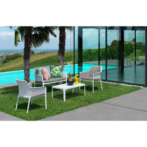   Outdoor Perforated 2-Seater Bench | Oroa.com