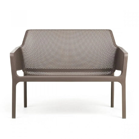 Outdoor Perforated 2-Seater Bench | Nardi Net | OROA.com