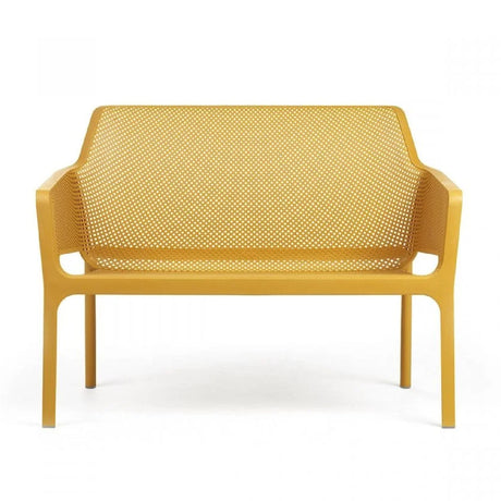 Outdoor Perforated 2-Seater Bench | Nardi Net | OROA.com