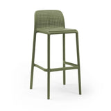 Outdoor Perforated Stackable Bar Stool | Nardi Lido