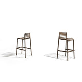 Slatted Outdoor Bar Stool | Nardi Doga