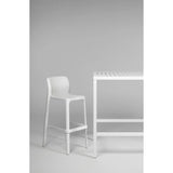 Outdoor Perforated Bar Stool | Nardi Net | OROA.com
