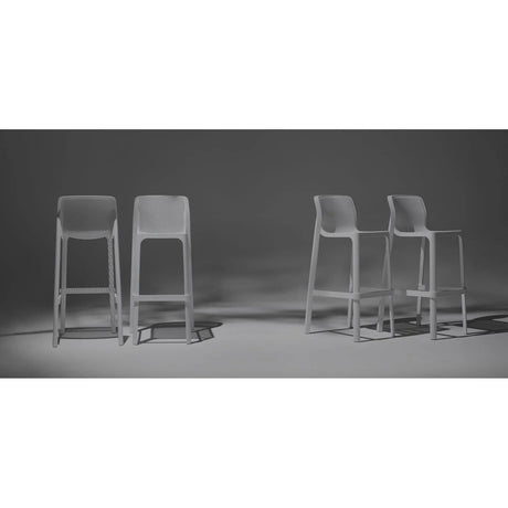 Outdoor Perforated Bar Stool | Nardi Net | OROA.com