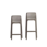 Outdoor Perforated Counter Stool | Nardi Net