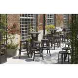 Regenerated Fiberglass Round Outdoor Stool | Nardi Stack Mini