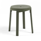 Regenerated Fiberglass Round Outdoor Stool | Nardi Stack Mini