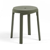 Regenerated Fiberglass Round Outdoor Stool | Nardi Stack Mini