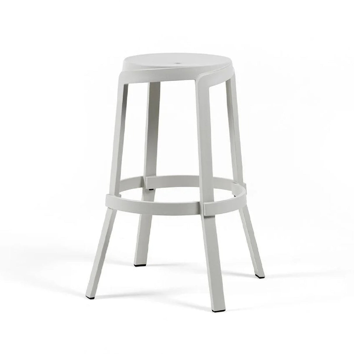   Regenerated Fiberglass Outdoor High Stool | Oroa.com