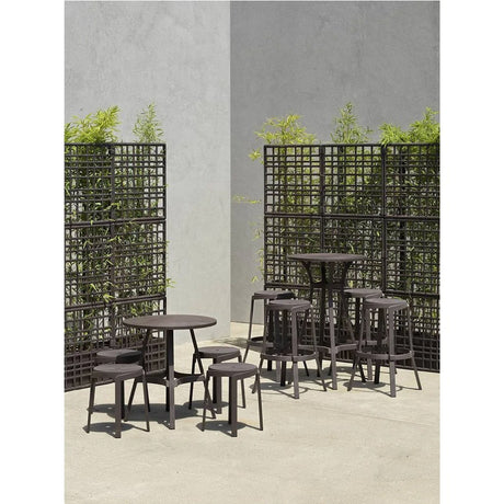 Regenerated Fiberglass Outdoor High Stool | Nardi Stack Maxi