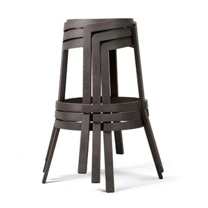   Regenerated Fiberglass Outdoor High Stool | Oroa.com