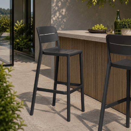 Fiberglass Outdoor Bar Stool | Nardi Cassia