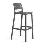 Regenerated Fiberglass Outdoor Bar Stool | Nardi Cassia | OROA.com