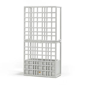 Regenerated Fiberglass Outdoor Wall Partition – Sipario – outdoor front view