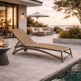 Fiberglass Frame Outdoor Chaise Lounge | Nardi Atlantico