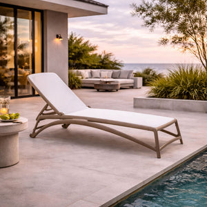   Fiberglass Frame Outdoor Chaise Lounge | Oroa.com