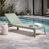 Stackable Fiberglass Outdoor Chaise Lounge | Nardi Plano