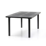 Extendable Outdoor Dining Table with Umbrella Hole | Nardi Libeccio