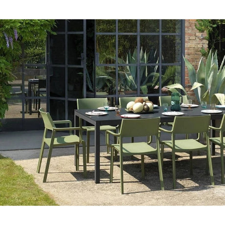 Aluminum Framed Extendible Outdoor Dining Table | Nardi Rio