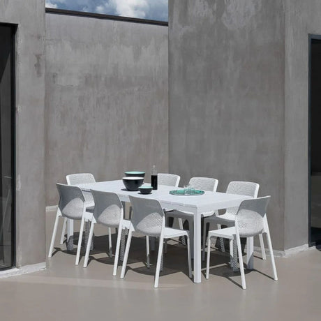 Aluminum Framed Extendible Outdoor Dining Table | Nardi Rio