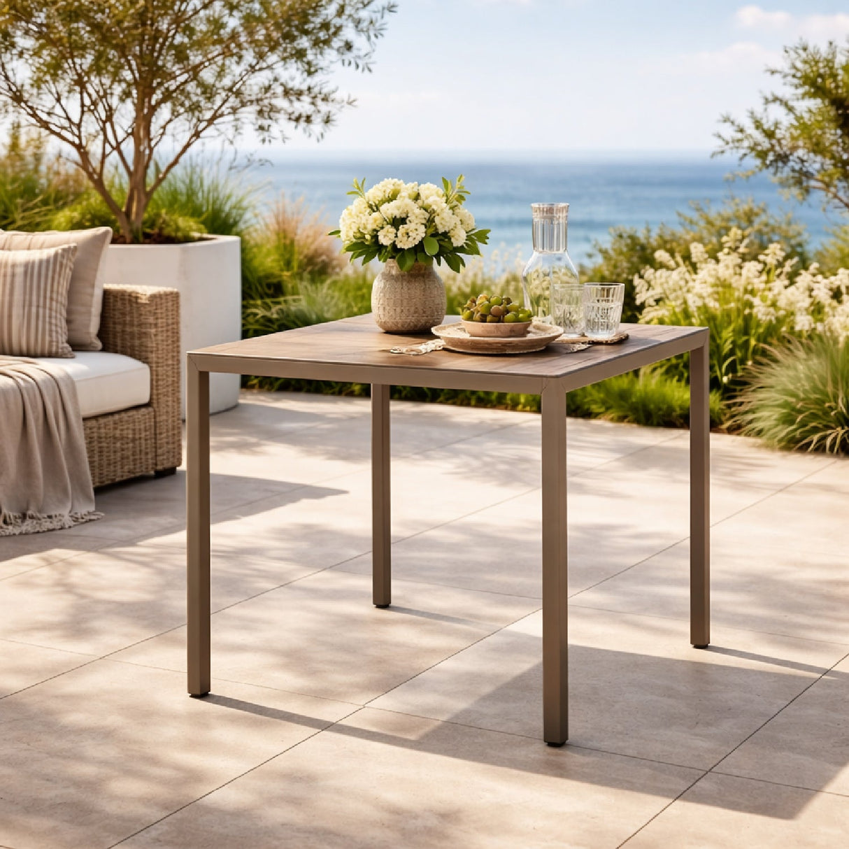   Aluminum Adjustable Outdoor Coffee Table | Oroa.com