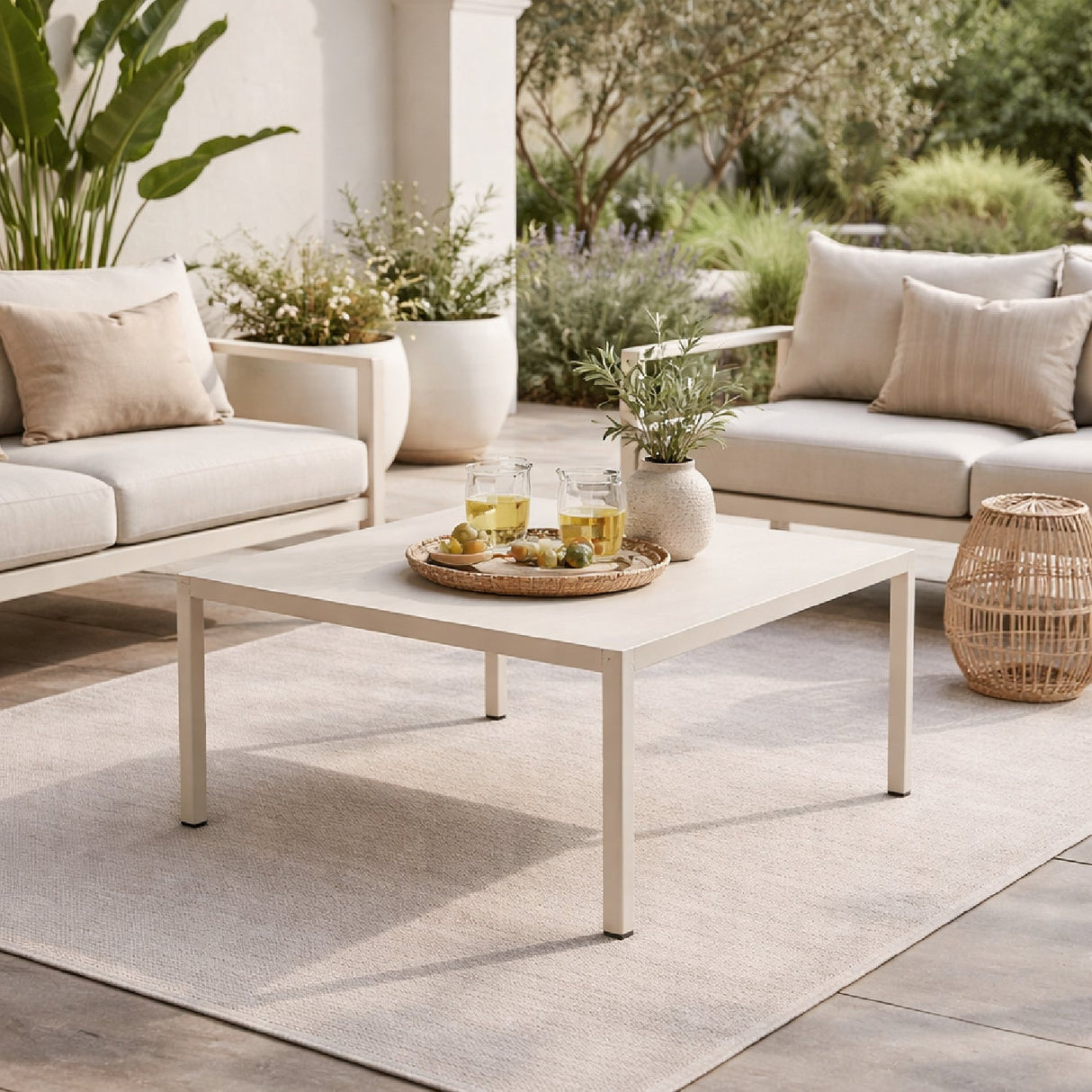   Aluminum Adjustable Outdoor Coffee Table | Oroa.com