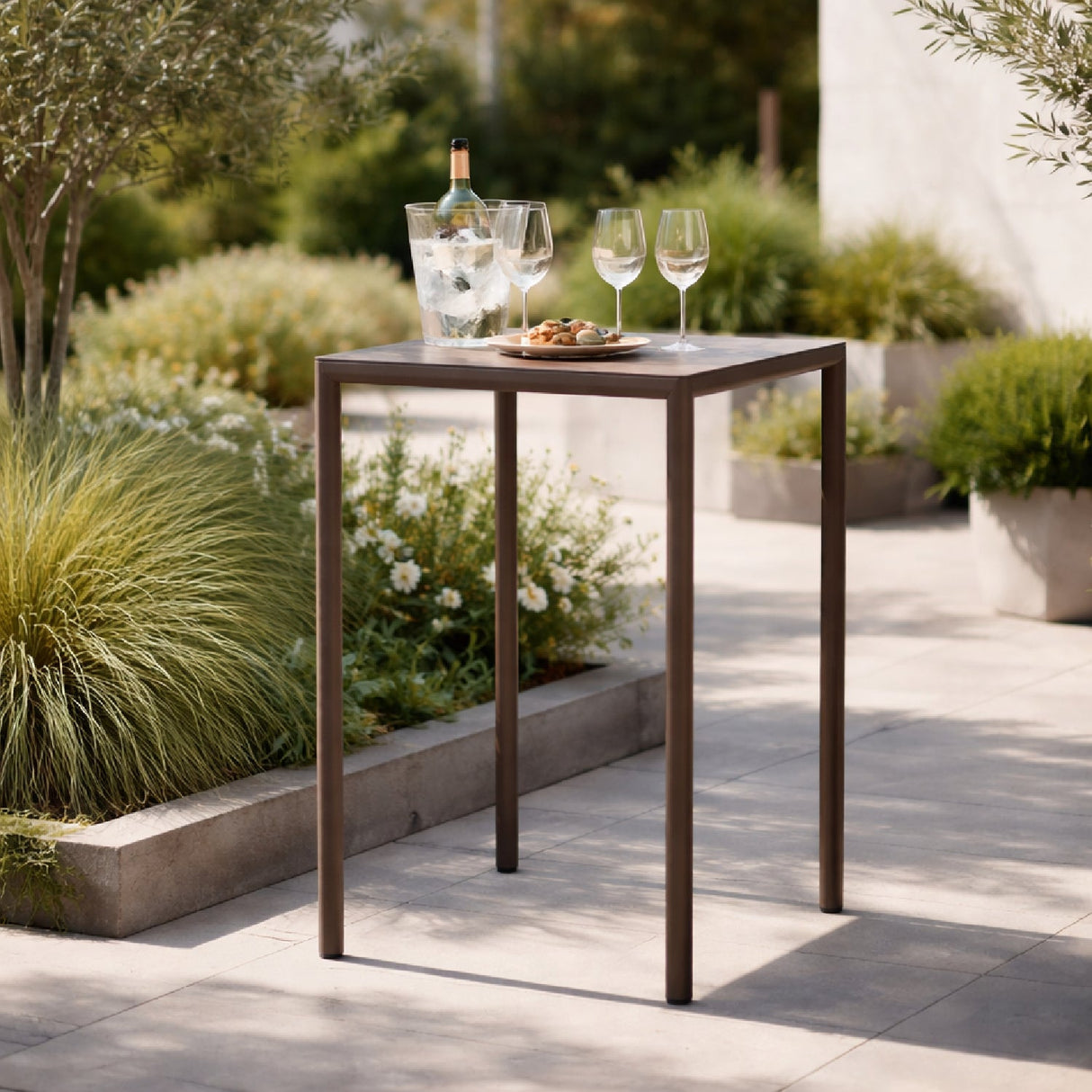   Aluminum Adjustable Outdoor High Table | Oroa.com