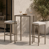 Aluminum Adjustable Outdoor High Table | Nardi Piave