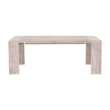 Natural Acacia Extendable Dining Table | Living Essentials Tropea