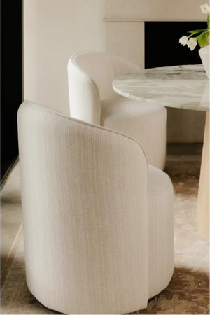 Outdoor Swivel Dining Chair | Novi Living Sylvie | Oroa.com