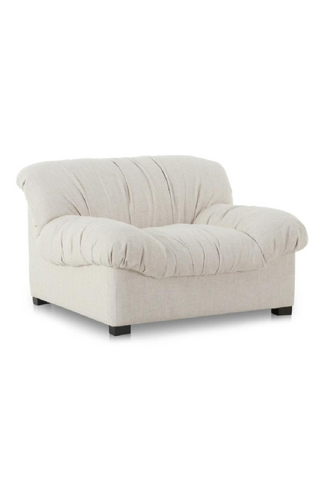 Vintage-Inspired Wrinkled Lounge Chair | Novi Living Halston | Oroa.com