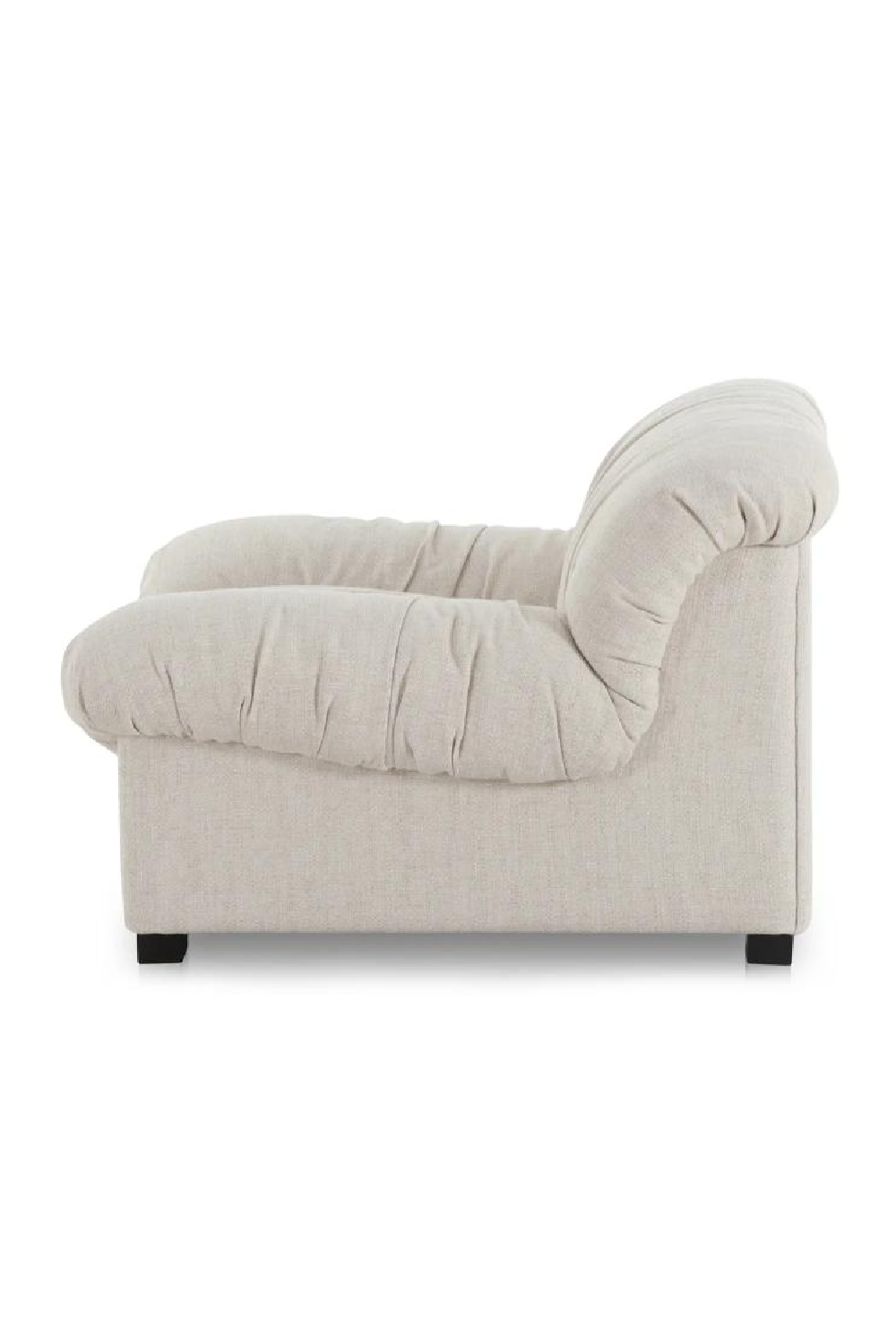 Vintage-Inspired Wrinkled Lounge Chair | Novi Living Halston | Oroa.com