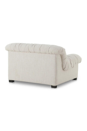 Vintage-Inspired Wrinkled Lounge Chair | Novi Living Halston | Oroa.com