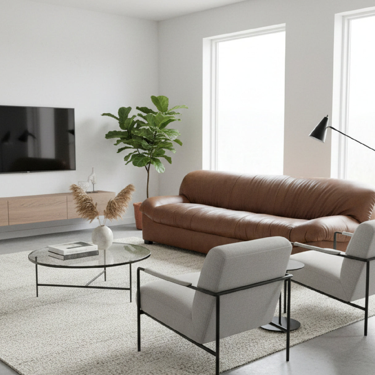 Vintage-Inspired Wrinkled Sofa | Novi Living Halston