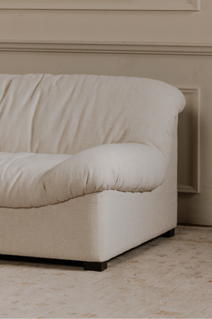 Vintage-Inspired Wrinkled Sofa | Novi Living Halston | Oroa.com