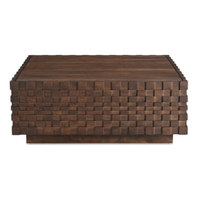 Modern European furniture - Acacia Storage Coffee Table - www.oroa.com