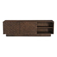 Modern European furniture - Acacia 2-Door Media Cabinet - www.oroa.com